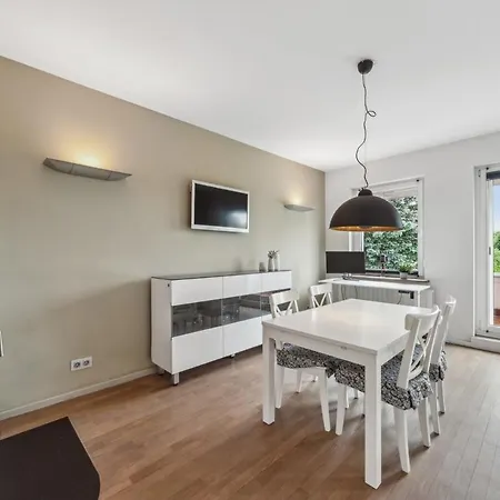 Modernes Mit Kamin Und Doppelbalkon